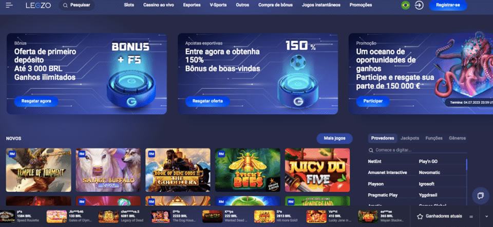 Vale lembrar que esses três bônus têm valor de depósito mínimo de R$ 50 e adicionalmente são divididos em partes, primeiro o jogador ganhará uma aposta grátis e após apostar até o valor especificado serão disponibilizadas rodadas grátis.